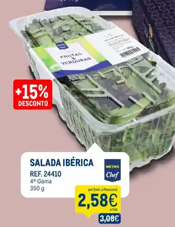 Makro Salada ibérica promoção