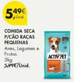 Pingo Doce Activet comida seca p/cão raças pequenas promoção