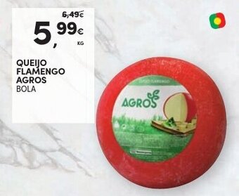 Continente Queijo Flamengo Agros Bola promoção
