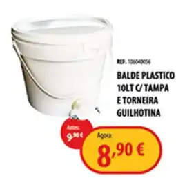CAMPOCHEIO balde plastico promoção