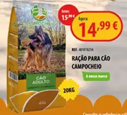 CAMPOCHEIO Ração para cão campocheio promoção