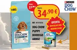 CAMPOCHEIO dog chow puppy borrego arroz promoção