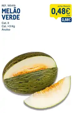 Makro Melão verde promoção