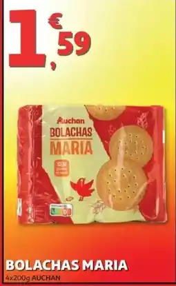 Auchan Bolachas maria auchan promoção
