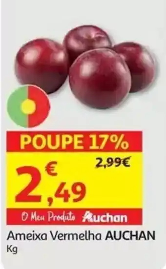 Auchan Ameixa Vermelha Auchan promoção
