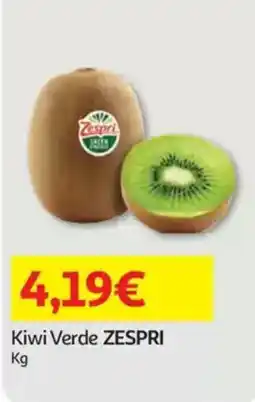 Auchan Kiwi Verde ZESPRI promoção