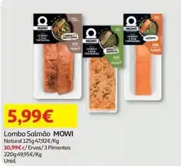 Auchan Lombo Salmão MOWI promoção