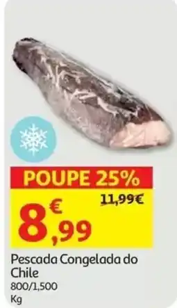 Auchan Pescada Congelada do Chile promoção
