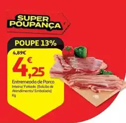 Auchan Entremeada de Porco promoção