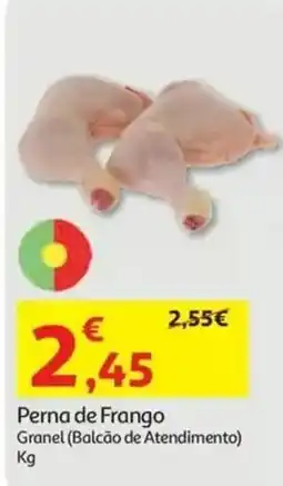 Auchan Perna de frango promoção