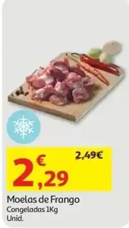 Auchan Moelas de Frango Congeladas promoção