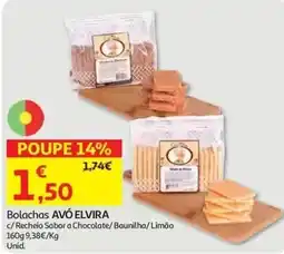 Auchan Bolachas Avó Elvira promoção