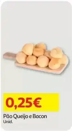 Auchan Pão Queijo e Bacon promoção