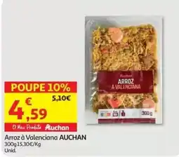 Auchan Arroz à Valenciana Auchan promoção