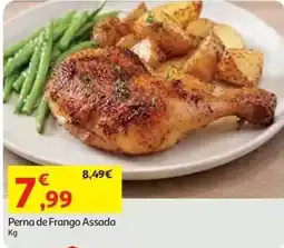 Auchan Perna de frango assada promoção