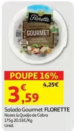 Auchan Salada Gourmet Florette promoção