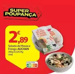 Auchan Salada de Massa e Frango Auchan promoção