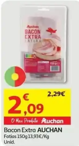 Auchan Bacon Extra Auchan promoção