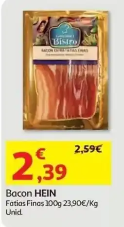 Auchan Bacon HEIN promoção