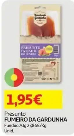 Auchan Presunto fumeiro da gardunha promoção