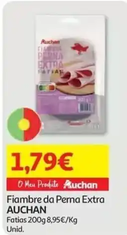 Auchan Fiambre da Perna Extra Auchan promoção