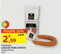 Auchan Farinheira casa do porco preto promoção