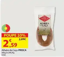 Auchan Alheira de Caça Prisca promoção