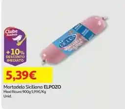 Auchan Mortadela Siciliana Elpozo promoção