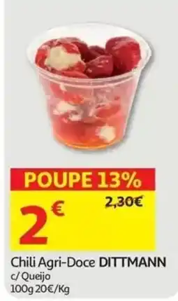 Auchan Chili Agri-Doce Dittmann promoção