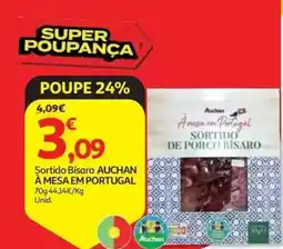 Auchan Sortido Bisaro Auchan à mesa em portugal promoção