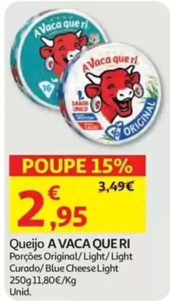Auchan Queijo A VACA QUE RI promoção
