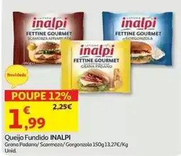 Auchan Queijo Fundido INALPI promoção