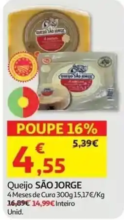 Auchan Queijo SÃO JORGE promoção
