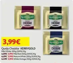Auchan Queijo Cheddar kerrygold promoção