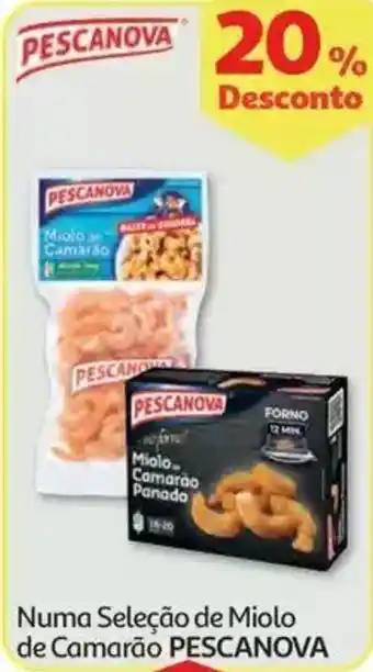 Auchan Miolo de camarão pescanova promoção