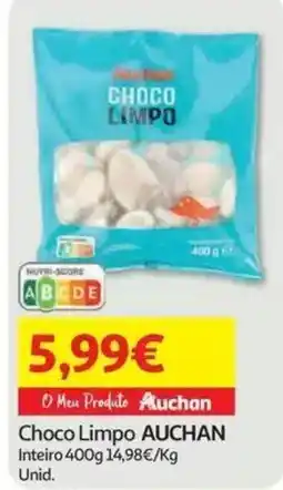 Auchan Choco Limpo Auchan promoção