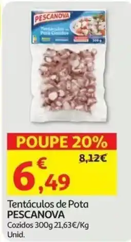 Auchan tentáculos de pota pescanova promoção