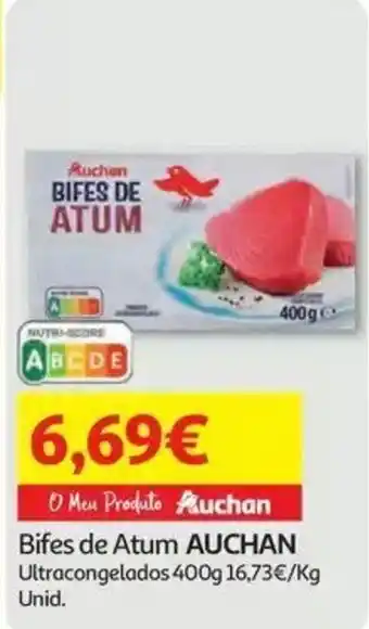 Auchan Bifes de atum auchan promoção