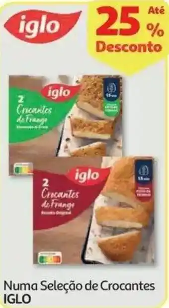 Auchan Crocantes de frango iglo promoção