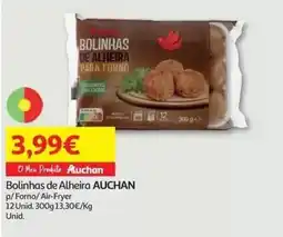 Auchan Bolinhas de alheira auchan promoção