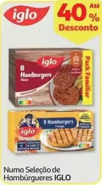 Auchan Hambúrgueres iglo promoção