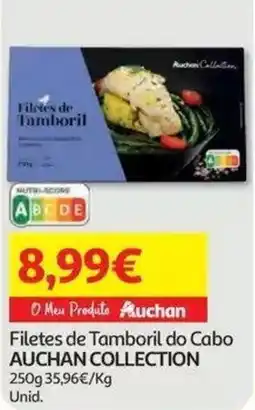 Auchan filetes de tamboril do cabo auchan collection promoção