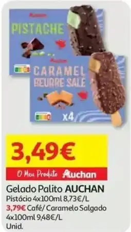 Auchan Gelado Palito AUCHAN promoção