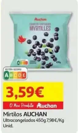 Auchan Mirtilos auchan promoção