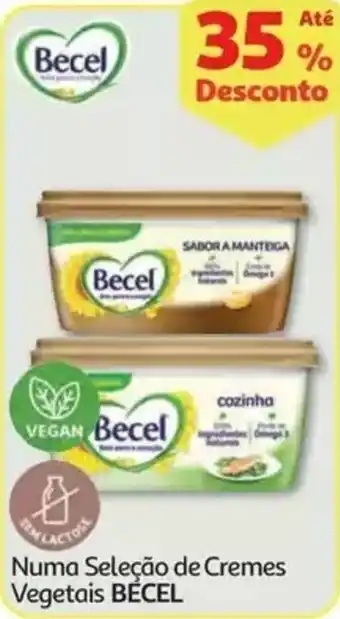 Auchan Numa Seleção de Cremes Vegetais BÉCEL promoção