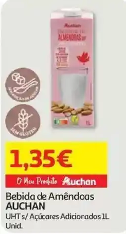 Auchan Bebida de Amêndoas Auchan promoção