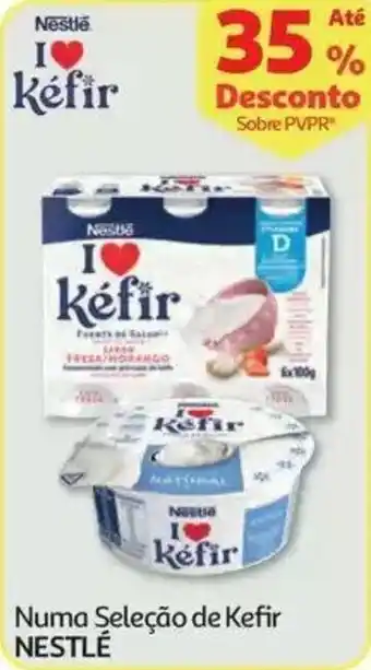 Auchan Numa Seleção de Kefir Nestlé promoção