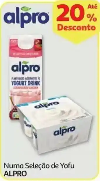 Auchan Numa Seleção de Yofu ALPRO promoção