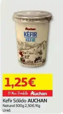 Auchan Kefir Sólido Auchan promoção