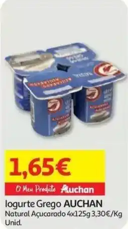 Auchan logurte grego auchan promoção